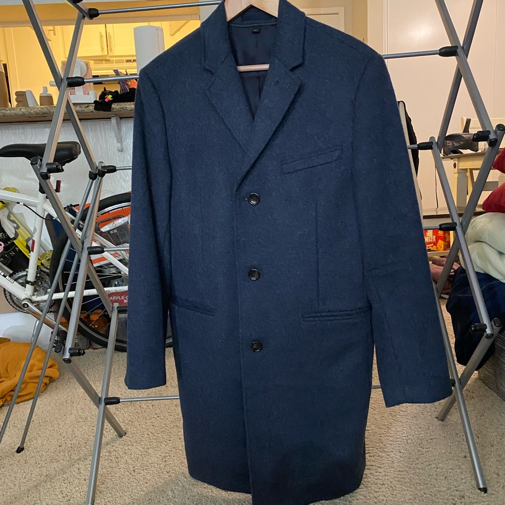 J. Crew Dark Blue Ludlow Coat